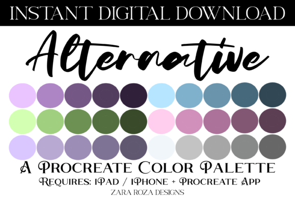 Alternative Procreate Color Palette: A Fresh Approach to Digital Hues