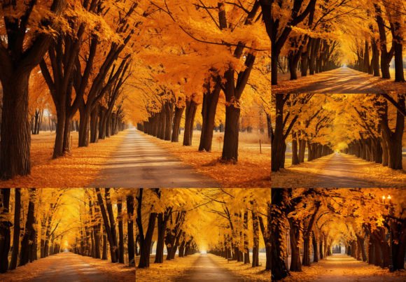 Autumn Alley: A Golden Font for Warm, Inviting Designs