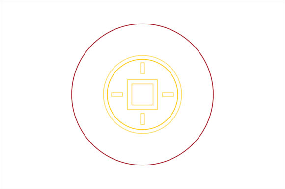 Chinese New Year Icon Coin Color Line: A Festive Vector Toolkit