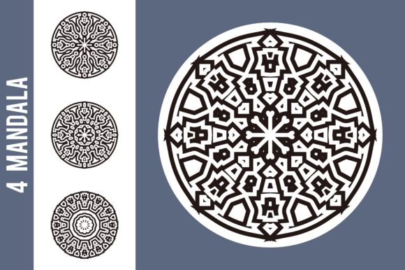Color Mandala Set #2500: Your All-Purpose Design Asset