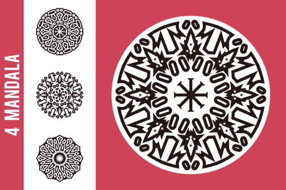 Color Mandala Set #2894: Essential Vector Art for Crafters
