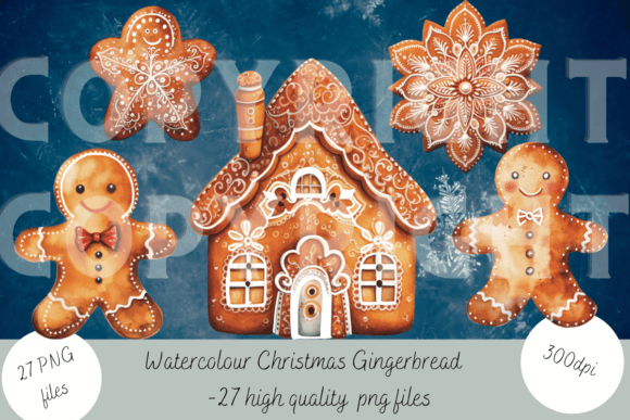 Embrace the Season with Watercolour Gingerbread