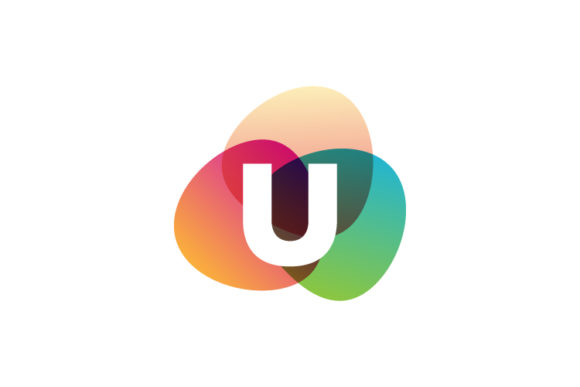 Letter U Retro Color Logo Template Vector: Vintage Charm for Modern Brands