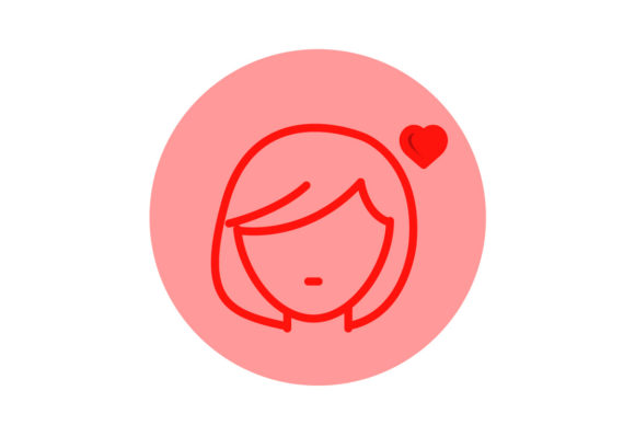 Valentine Icon Girl Line Color: A Designer's Practical Guide