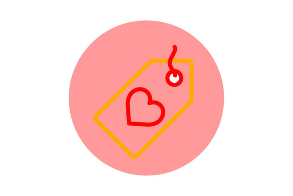 Valentine Icon Hangtag Line Color: A Fresh Take on Modern Typography