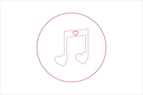 Valentine Icon Love Song Color Line: A Designer's Asset Guide